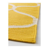 Yellow Net Pattern Rug